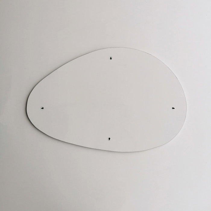 Hanah Home Porto Ayna Espejo Blanco 76x50 cm